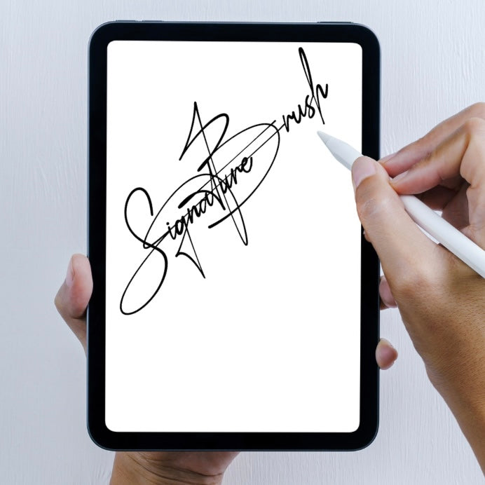 Procreate Signatures Brush